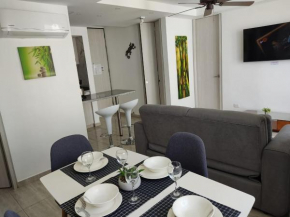 Moderno, Lindo y completo Apt, AC, Garaje, Wifi - Ricaurte Cund